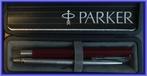 Parker pennen  3 stuks (rollerball-balpen), Verzamelen, Pennenverzamelingen, Balpen, Met doosje, Zo goed als nieuw, Parker