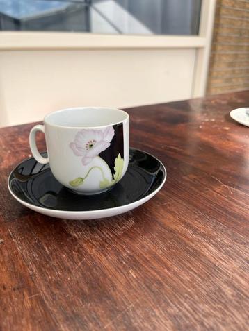 Vintage Scherzer Bavaria Kop en Schotel beschikbaar voor biedingen