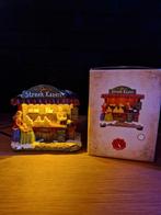 Kerstdorp Streekkazen kraam met verlichting, Ophalen of Verzenden