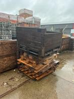 Gratis hout pallets kisten haarhout stapelkratten, Tuin en Terras, Haardhout, Minder dan 3 m³, Verzenden
