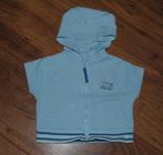 L.blauw sport vestje zomer hooded vest capuchonvest maat 50, H&M, Nieuw, Ophalen of Verzenden, Truitje of Vestje