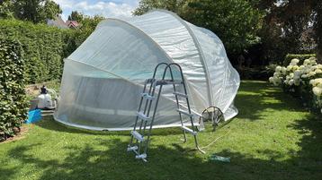 Intex zwembad incl. sunnytent en toebehoren beschikbaar voor biedingen