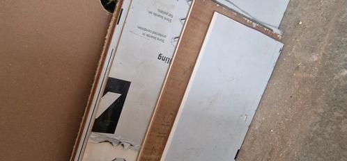 Rockpanel 6mm, stroken ideaal voor bv boeidelen RAL9016 Wit, Doe-het-zelf en Verbouw, Platen en Panelen, Zo goed als nieuw, Overige materialen