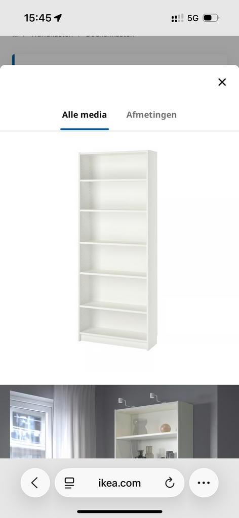 Nieuwe IKEA BILLY boekenkast in doos, Huis en Inrichting, Kasten | Boekenkasten, Nieuw, Met plank(en), Ophalen