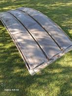 gebogen polyester dakplaten, Kunststof, Gebruikt, 15 m² of meer, Ophalen