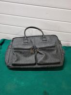 Handtas grijs met rits kunstleer, Sieraden, Tassen en Uiterlijk, Tassen | Damestassen, Ophalen of Verzenden, 'T Olde Gre-j, Info@toldegrej.nl