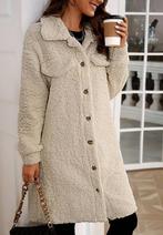 Nieuwe teddy jas maatM, Kleding | Dames, Jassen | Winter, Ophalen of Verzenden, Nieuw, Maat 38/40 (M), Wit