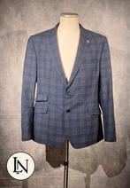 Van Gils  2 delig kostuum 50% wol, Kleding | Heren, Kostuums en Colberts, Blauw, Maat 56/58 (XL), Zo goed als nieuw, Van Gils