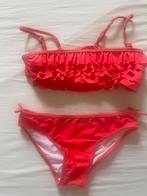 Bijini met roezeltop mt 134-140, Meisje, Ophalen of Verzenden, Zo goed als nieuw, Zwembroek