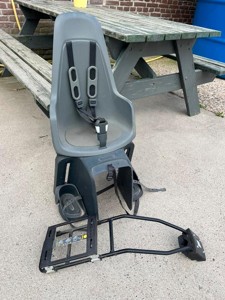 Bobike One Maxi fietsstoeltje achterop met framebeugel, Fietsen en Brommers, Fietsaccessoires | Fietsstoeltjes, Zo goed als nieuw
