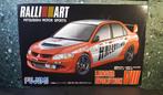 Mitsubishi Lancer Evo VIII RALLIART 1:24 Fujimi, Fujimi, Auto, Verzenden, Groter dan 1:32