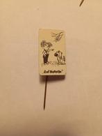 Vintage Bolletje Beschuit Speldje 1960+, Ophalen of Verzenden, Gebruikt, Gebruiksvoorwerp