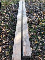 2 dikke balken van 280 cm  280 cm lang 12 x 8 cm  2 stuks, Tuin en Terras, Palen, Balken en Planken, Ophalen, Zo goed als nieuw