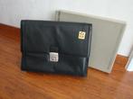 lederen aktetas attaché tas akte attache documenten tas leer, 30 tot 40 cm, Minder dan 30 cm, Zwart, Overige typen