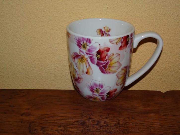 Marjolein Bastin Senseobeker met bloemen, Huis en Inrichting, Keuken | Servies, Nieuw, Kop(pen) en/of Schotel(s), Overige stijlen