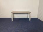 15 x Vergadertafel Unifor, bruin eiken blad, 160 x 80 cm., Ophalen, Gebruikt