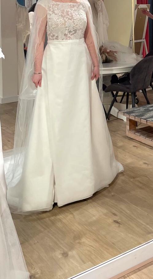 Nieuwe trouwjurk Monica Loreti, Kleding | Dames, Trouwkleding en Trouwaccessoires, Nieuw, Trouwjurk, Wit, Ophalen of Verzenden