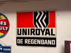 UNIROYAL banden oud reclamebord, Verzamelen, Merken en Reclamevoorwerpen, Reclamebord, Gebruikt, ., Ophalen of Verzenden