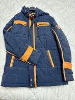 Carlo Sacchi Winterjas Blauw Maat 52, Ophalen of Verzenden, Zo goed als nieuw, Maat 52/54 (L), Blauw