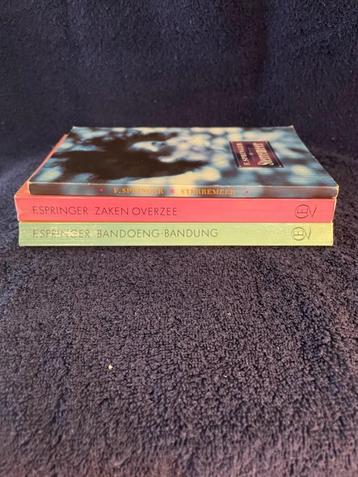 3 boeken van F. Springer. beschikbaar voor biedingen