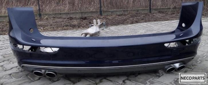 BUMPER AUDI Q5 SQ5 ACHTERBUMPER UITLAAT ALLES LEVERBAAR, Auto-onderdelen, Carrosserie en Plaatwerk, Achterklep, Audi, Achter, Gebruikt