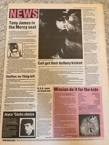 NME 1990 DEL AMITRI House Of Love MISSION Sundays ICE T beschikbaar voor biedingen