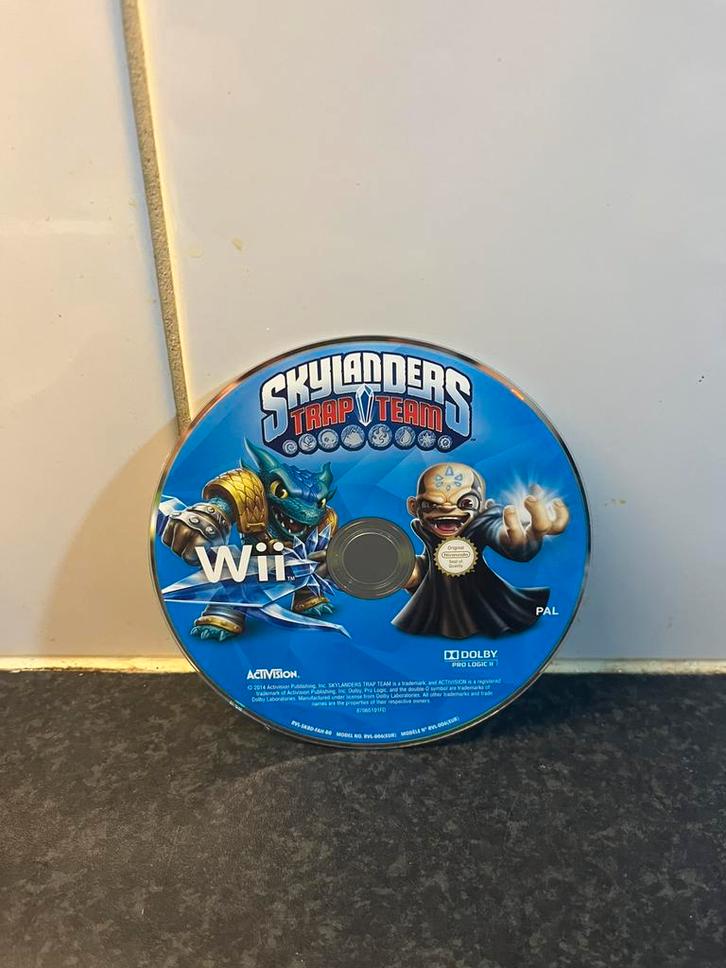 Tekoop skylanders trap team (only disk), Spelcomputers en Games, Games | Nintendo Wii, Zo goed als nieuw, Avontuur en Actie, 1 speler