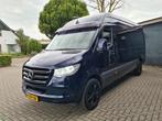 Mercedes-benz Sprinter 316 2.2 CDI L3H2 DC  163PK Vol!, Auto's, Bestelauto's, Gebruikt, Euro 6, 4 cilinders, Blauw