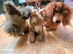 T.e.a.b. 3 grote vintage knuffel honden oa Steiff, Antiek en Kunst, Antiek | Speelgoed, Ophalen