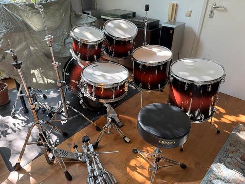 Yamaha Tour Custom inclusief hardware, Muziek en Instrumenten, Drumstellen en Slagwerk, Gebruikt, Yamaha, Ophalen