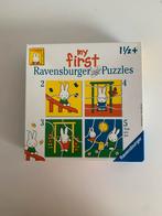Nijntje Puzzel - 4 in 1, Ophalen of Verzenden, Minder dan 10 stukjes, Zo goed als nieuw, 6 maanden tot 2 jaar