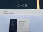 Dinerbon restaurant HAVN in Hoorn, Tickets en Kaartjes, Kortingen en Cadeaubonnen, Drie personen of meer, Cadeaubon, Overige typen