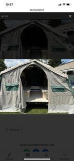 6 persoons vouwwagen met keuken en voortent, Caravans en Kamperen, Tenten, Ophalen, Gebruikt