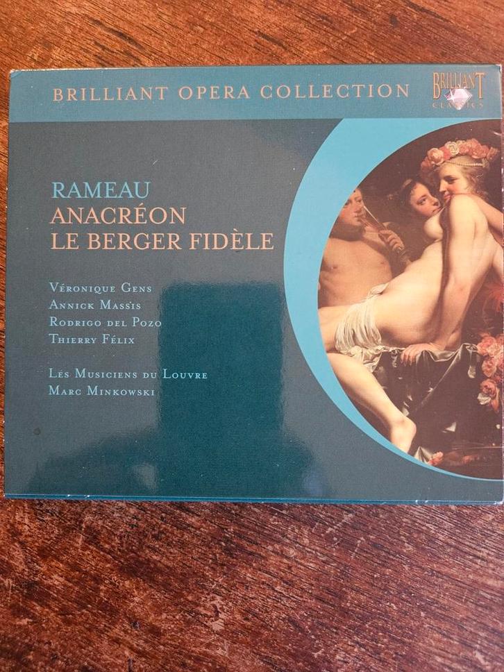 Rameau - Anacréon / Le Berger Fidèle - Brilliant Classics, Cd's en Dvd's, Cd's | Klassiek, Zo goed als nieuw, Opera of Operette