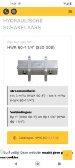 MIK Hydraulische afscheider HWK 60x1"" excl. isolatie, Ophalen of Verzenden, Nieuw
