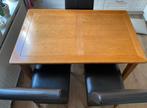 Eiken Eettafel 140x88cm, Ophalen, Gebruikt, 100 tot 150 cm, Eikenhout