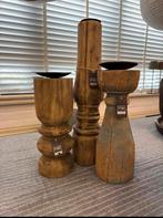 PTMD Kandelaren Set van 3, Huis en Inrichting, Woonaccessoires | Kandelaars en Kaarsen, Ophalen of Verzenden, Zo goed als nieuw