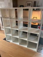 Ikea kallax kast 16 vakken. Hoogglans wit vakkenkast, Ophalen, 100 tot 150 cm, 100 tot 150 cm, Zo goed als nieuw