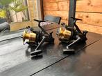 Shimano molens 4500 B gouden spoelen, Watersport en Boten, Hengelsport | Karpervissen, Ophalen, Zo goed als nieuw, Molen