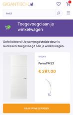 Nieuw! Svedex opdek deur | FM53 231x88 | rechts draaiend, Doe-het-zelf en Verbouw, Deuren en Horren, Ophalen, 80 tot 100 cm, 215 cm of meer