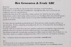 Het groente & fruit ABC 8 - Salades (1996), Boeken, Kookboeken, Verzenden, Zo goed als nieuw, Gezond koken