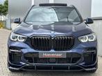 BMW X5 XDrive45e M-Sport M-seats Laser Lucht Pano 22Inch Sky, Automaat, 12 maanden, Gebruikt, Blauw