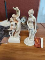 2 Griekse MASKA Beelden: Apollo & Daphne, Aphrodite - 23cm, Verzamelen, Beelden en Beeldjes, Ophalen of Verzenden, Zo goed als nieuw