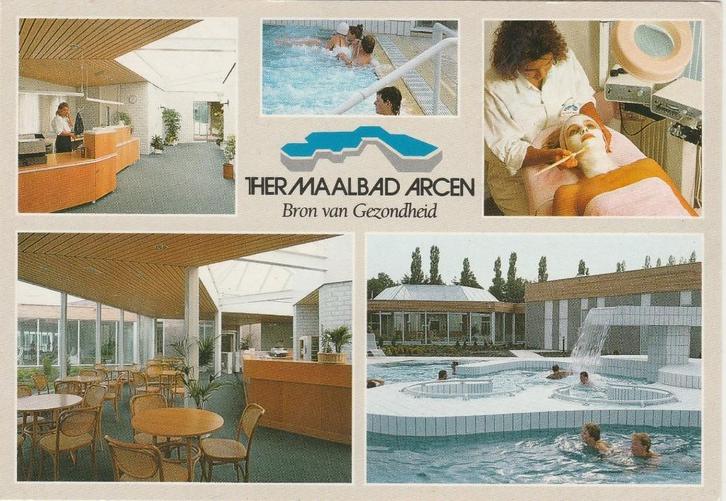 ARCEN Thermaalbad Arcen, Verzamelen, Ansichtkaarten | Nederland, Gelopen, Limburg, 1980 tot heden, Verzenden
