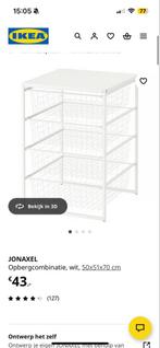 IKEA Jonaxel kast met 3 manden - Zo goed als nieuw!, Ophalen, Zo goed als nieuw