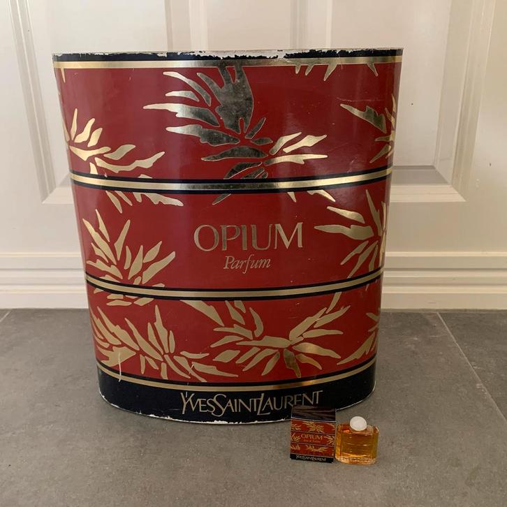 YSL Opium EDT 7,5ml Miniatuur + Doos, Verzamelen, Overige Verzamelen, Gebruikt, Ophalen of Verzenden