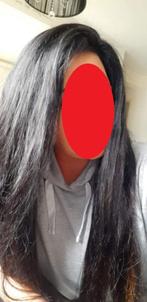 Pruik - Haarstuk - Echt haar - EXTRA DIK! - Zwart Bruin -, Sieraden, Tassen en Uiterlijk, Uiterlijk | Haarverzorging, Ophalen