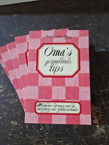 Boek Oma's gezondheidstips nog nieuw   beschikbaar voor biedingen