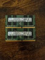 32GB 2x 16GB DDR4 laptop geheugen, Computers en Software, RAM geheugen, Ophalen of Verzenden, Zo goed als nieuw, DDR4, 16 GB