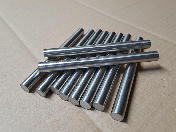 Te koop RVS 10mm rondstaf 10x100mm, Doe-het-zelf en Verbouw, Metalen, Nieuw, Overige metalen, Verzenden